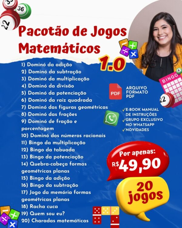 Pacotão de jogos matemáticos 1.0