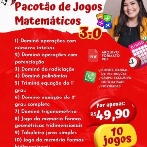 Pacotão de jogos matemáticos 3.0