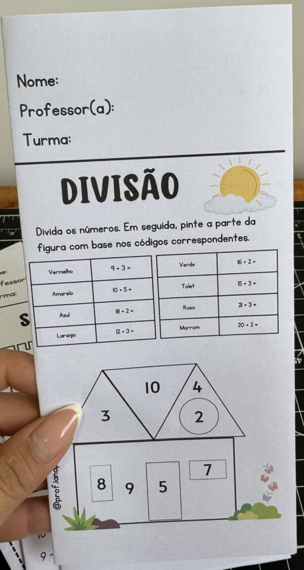 Pacotão folders 4 operações básicas - Image 5