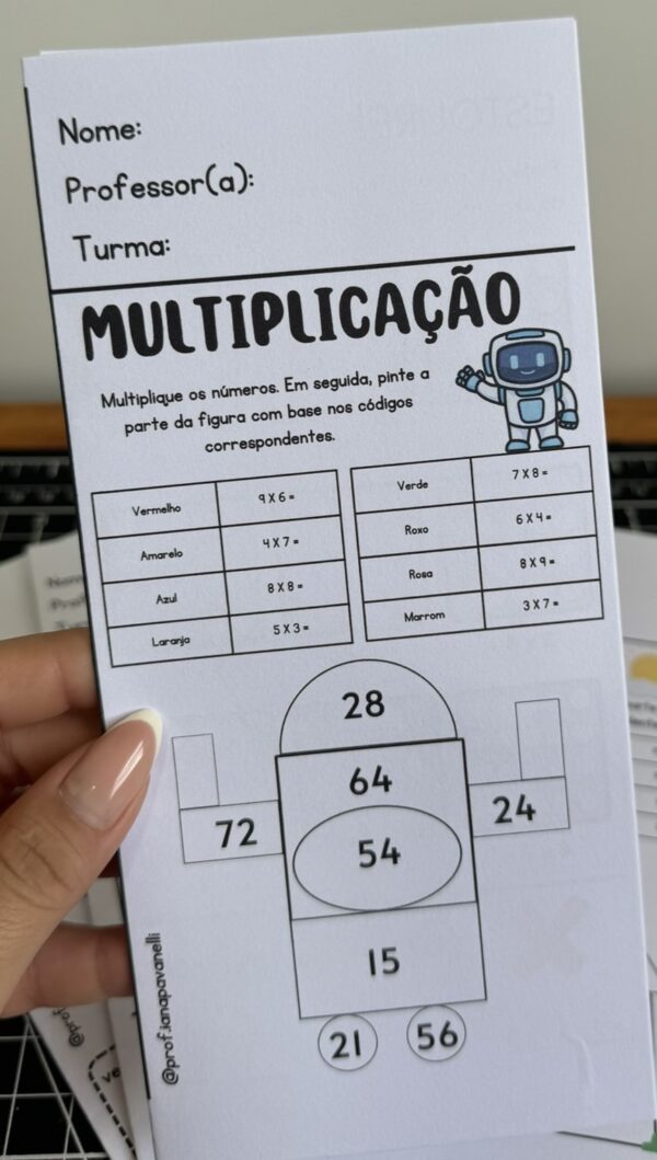 Pacotão folders 4 operações básicas - Image 4