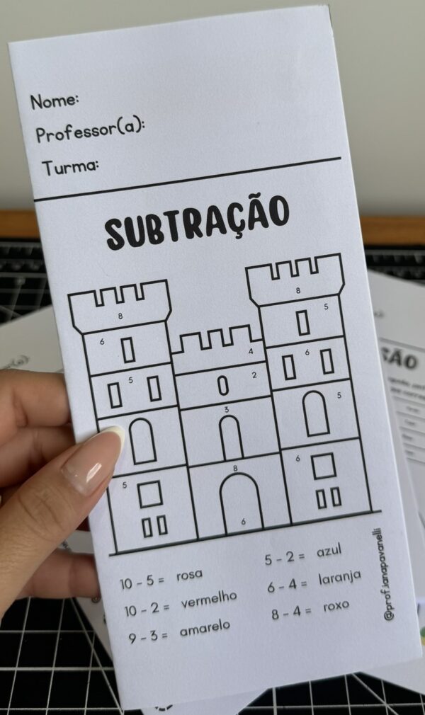 Pacotão folders 4 operações básicas - Image 3