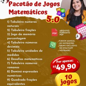Pacotão de jogos matemáticos 5.0