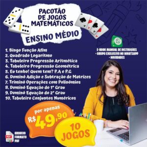 Pacotão de Jogos Matemáticos Ensino Médio 1.0