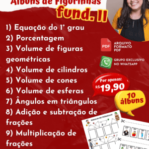 Pacotão álbuns de figurinhas fund. ll parte 1