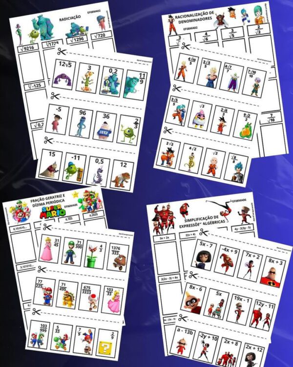 Pacotão álbuns de figurinhas 8º ANO - Image 2