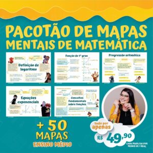 Pacotão Mapas Mentais Ensino Médio