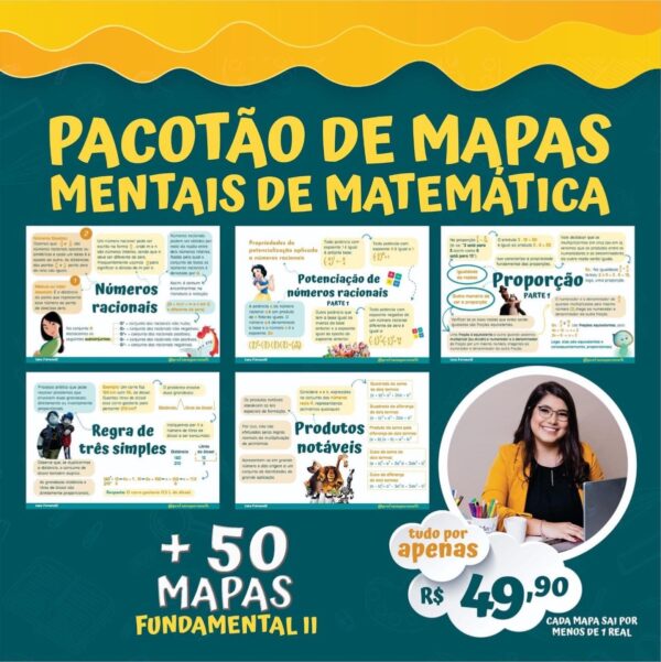 Pacotão Mapas Mentais Fundamental ll