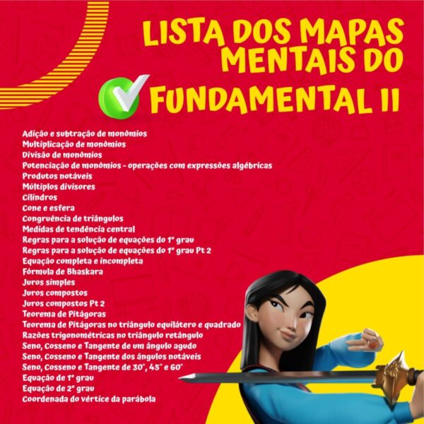 Pacotão Mapas Mentais Fundamental ll - Image 3