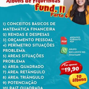 Pacotão álbuns de figurinhas fund. ll parte 4