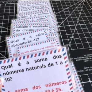 Desafios Matemáticos - 40 peças + gabarito